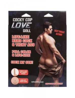 Poupée masculine Cocky Cop Love Doll