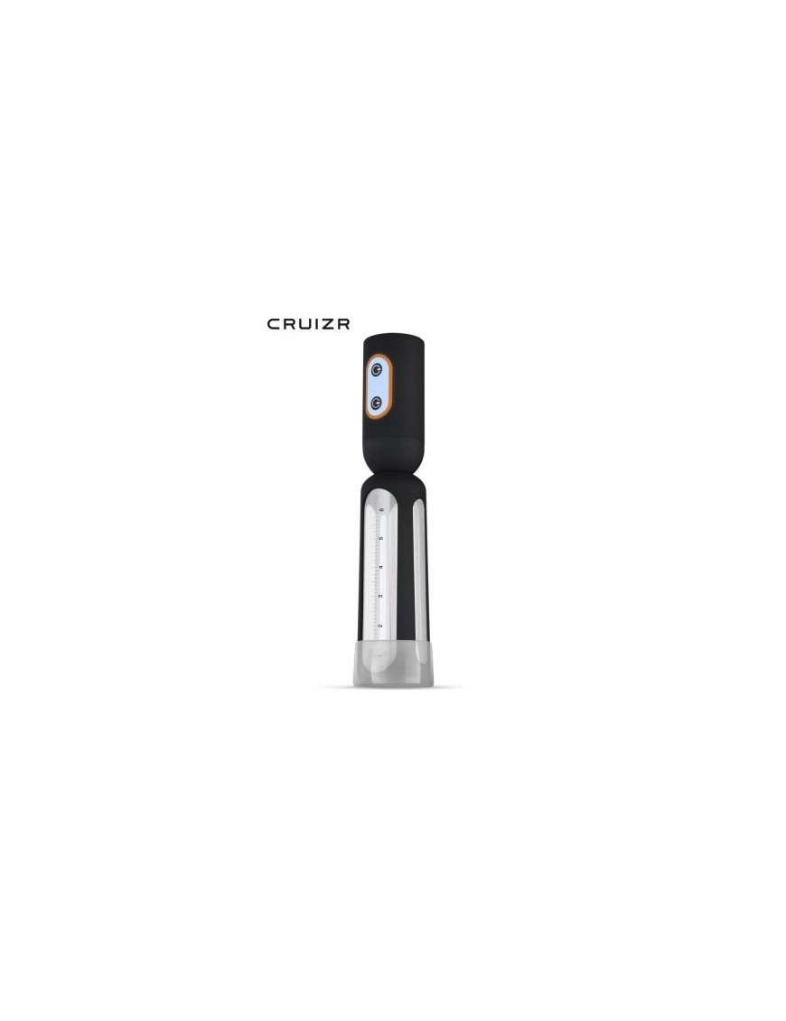 Pompe à pénis avec fonction succion CRUIZR CS08