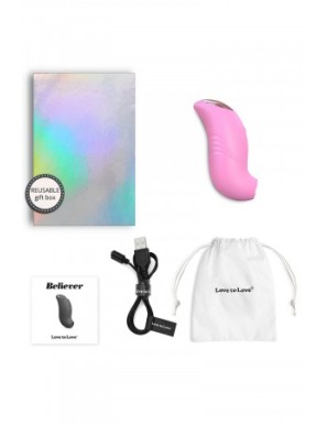 Stimulateur clitoridien Believer rose - Love to Love