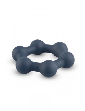 Cockring Hexagonal avec billes en acier - Boners