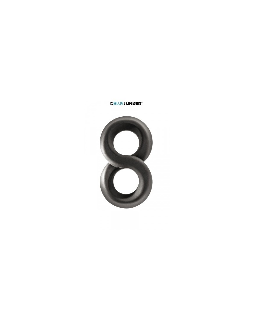 Double cockring en 8 - Blue Junker