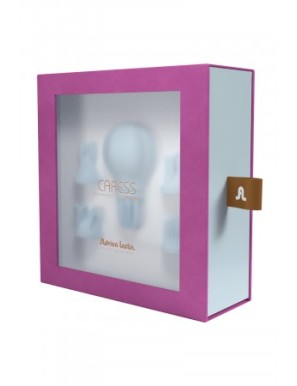 Stimulateur de clitoris Caress bleu - Adrien Lastic
