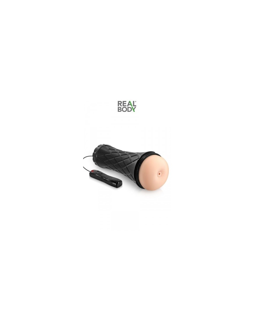 Masturbateur vibrant anus réaliste - Real Body
