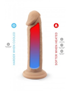 Gode Real Skin Model 2 flesh 15,4 cm - SilexD