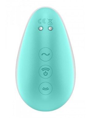Stimulateur Pixie Dust air pulsé et vibrations - rose et menthe
