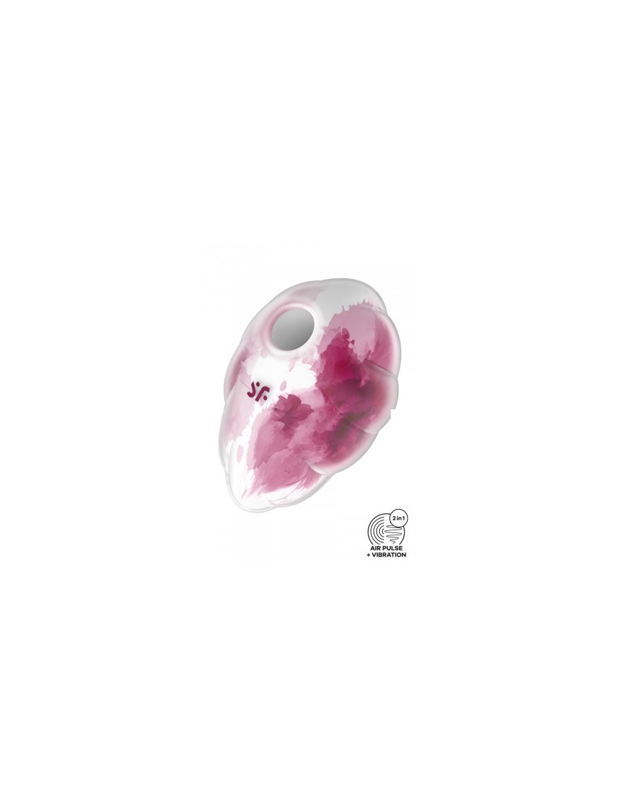 Stimulateur sans contact et vibrant Cloud Dancer - satisfyer