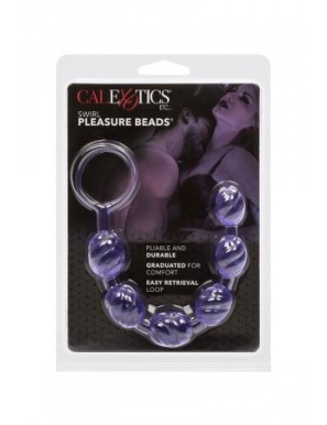 Perles anales CalExotics Swirl violet