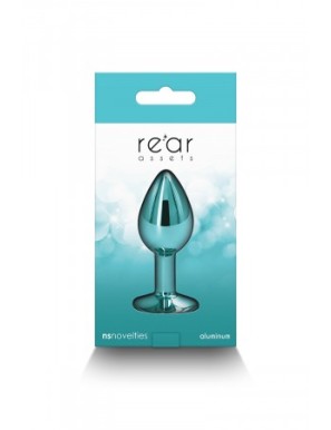 Plug bijou aluminium chromé vert S