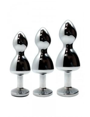 Plug bijou Lollypop bleu S - Wooomy