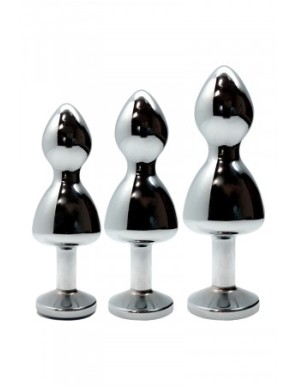 Plug bijou Lollypop transparent L - Wooomy