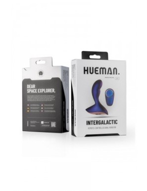 Plug vibrant télécommandé Intergalactic - Hueman