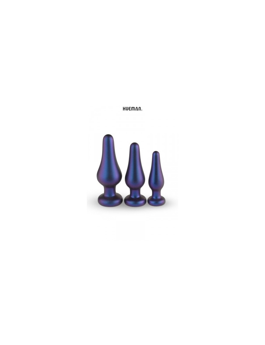 Kit 3 plugs anal Comet - Hueman