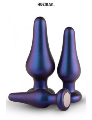 Kit 3 plugs anal Comet - Hueman