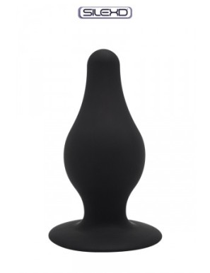 Plug anal The Original Model 2 noir 10,2 cm - SilexD