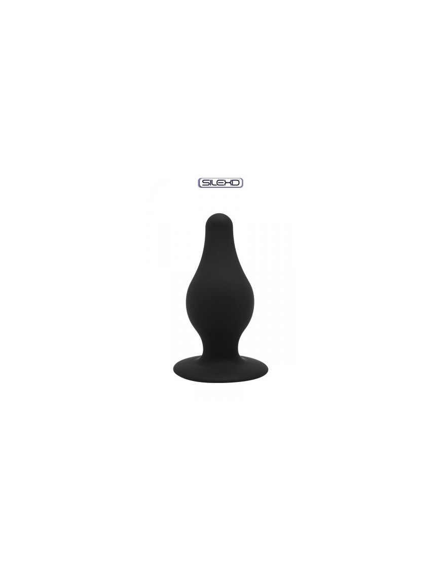 Plug anal The Original Model 2 noir 10,2 cm - SilexD
