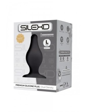 Plug anal The Original Model 2 noir 10,2 cm - SilexD