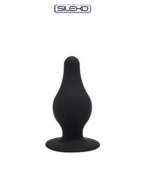 Plug anal The Original Model 2 noir 6,4 cm - SilexD