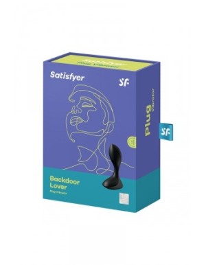 Plug vibrant Backdoor Lover noir - Satisfyer