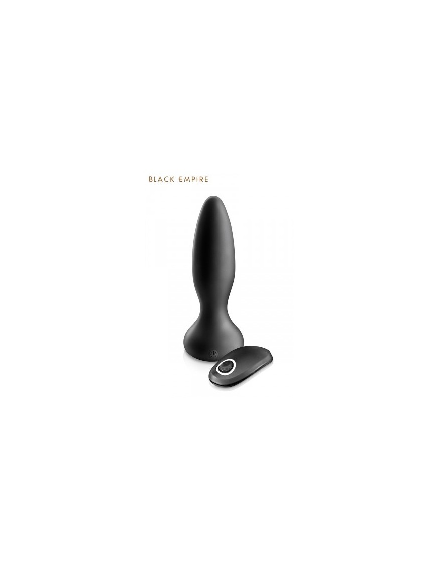 Plug anal va-et-vient télécommandé - Black Empire