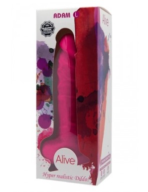 Gode double densité Adam L - rose