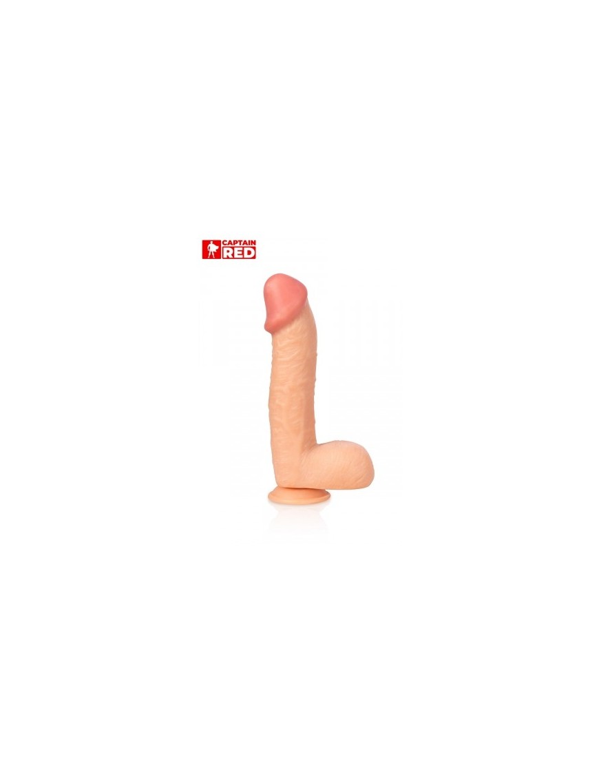 Gode XXL The Super 29 x 6,5 cm - Captain Red