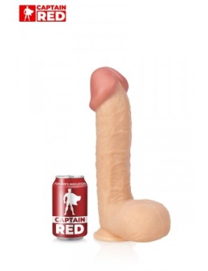Gode XXL The Super 29 x 6,5 cm - Captain Red