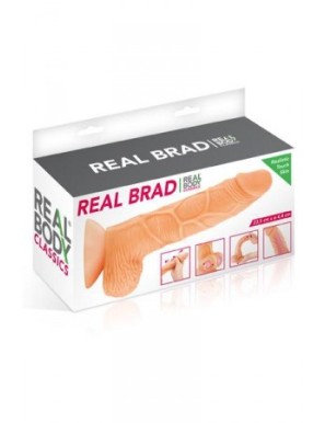 Gode ultra-réaliste 21 cm - Real Brad