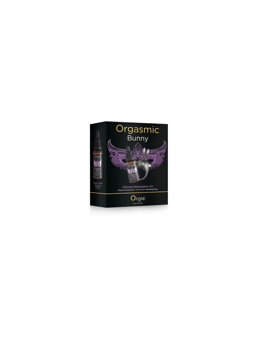 Kit de stimulation clitoridienne Orgasmic Bunny - Orgie
