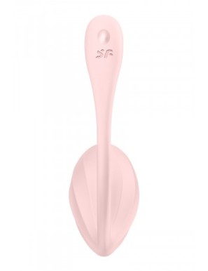 Oeuf vibrant connecté Ribbed Petal rose - Satisfyer