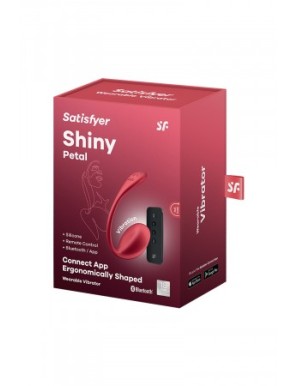 Oeuf vibrant connecté Shiny Petal red - Satisfyer