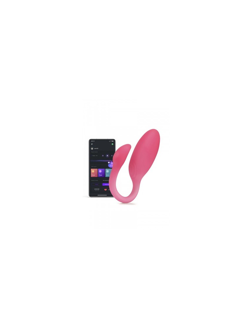 Stimulateur connecté Flamingo Max rose  - Magic Motion