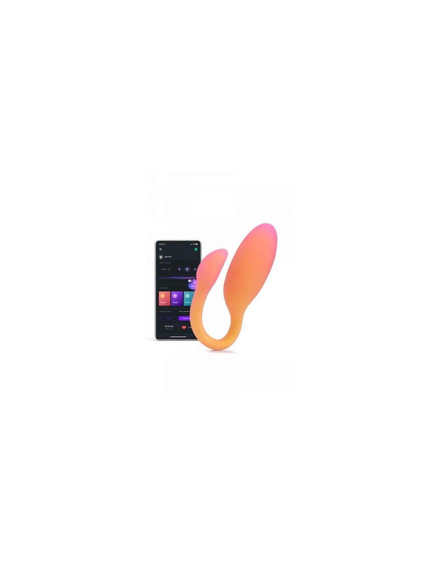Oeuf vibrant connecté Flamingo Max orange - Magic Motion