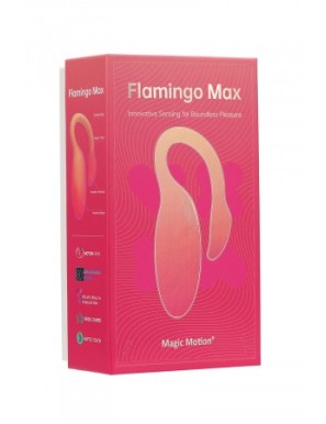 Oeuf vibrant connecté Flamingo Max orange - Magic Motion