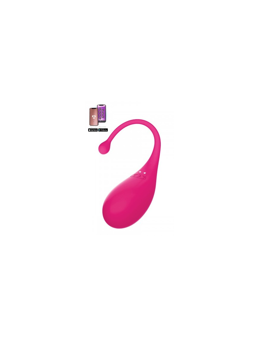 Oeuf vibrant connecté Palpitation rose - Adrien Lastic