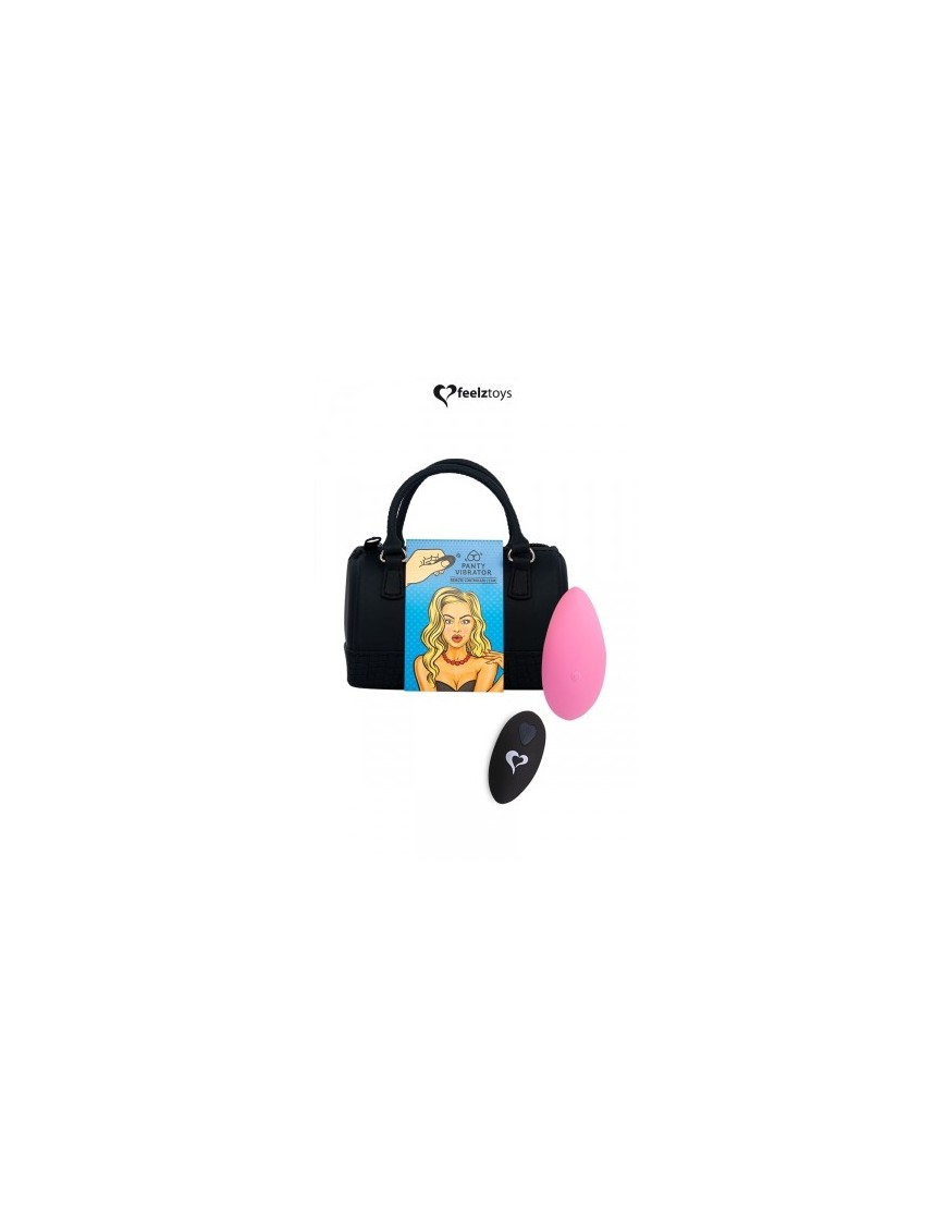 Stimulateur télécommandé Panty Vibe rose - FeelzToys