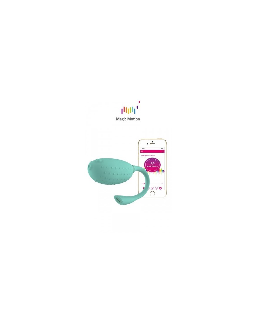 Oeuf vibrant connecté Magic Fugu vert - Magic Motion