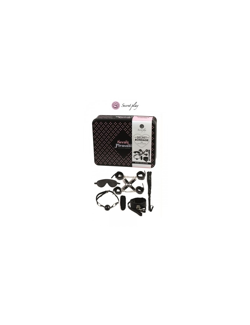 Kit BDSM 8 pièces - noir