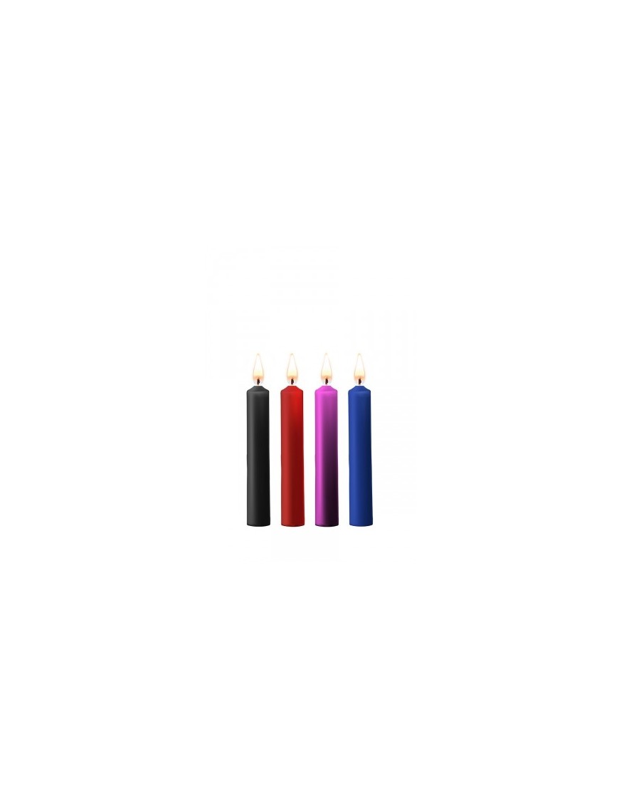 4 bougies SM colorées - Ouch!