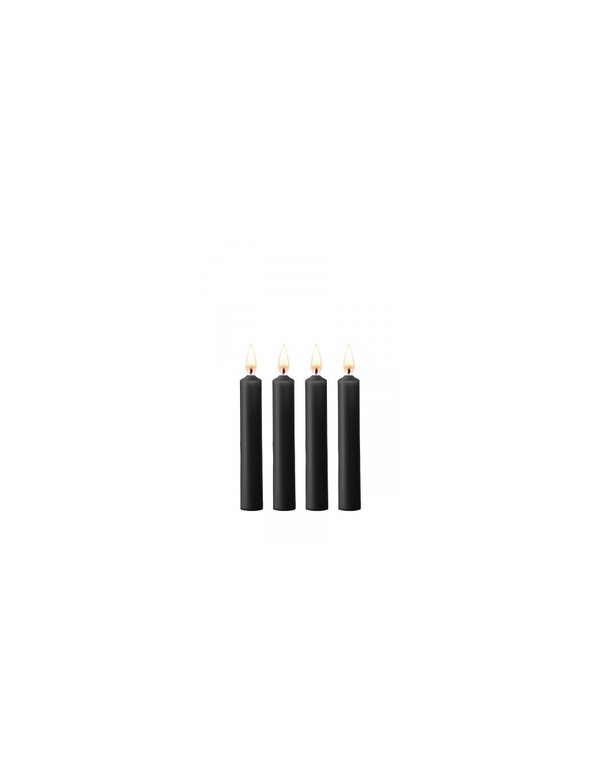 4 bougies SM noires - Ouch!