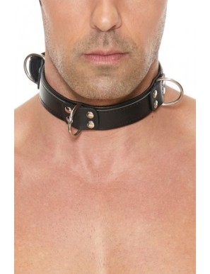 Collier Bondage Deluxe noir - Ouch!