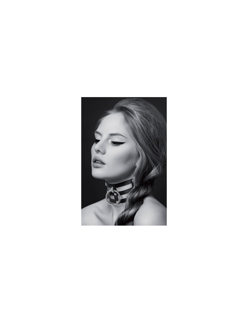 Collier Fetish large avec anneau - Bijoux pour Toi