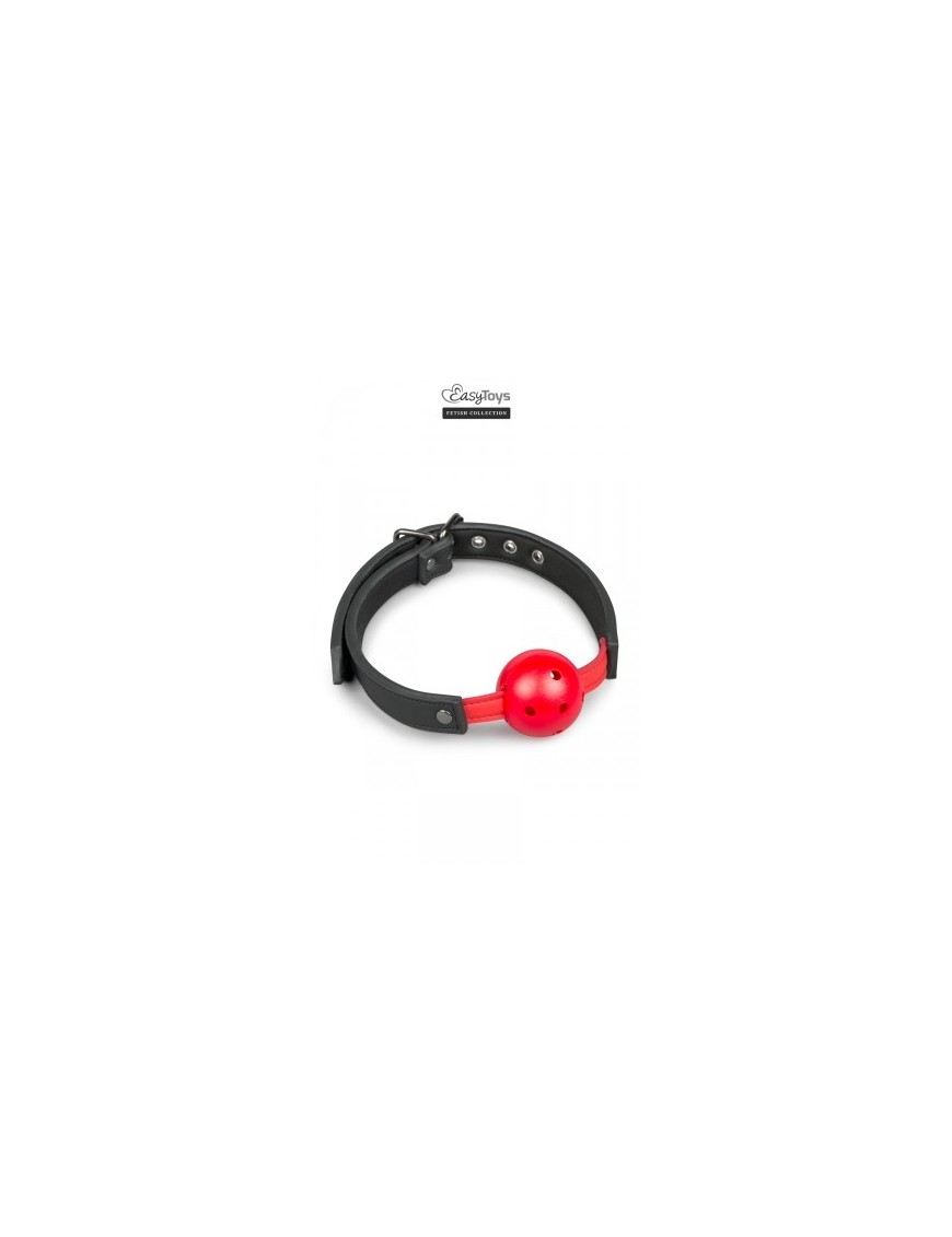 Gagged Ball avec balle rouge - EasyToys Fetish Collection