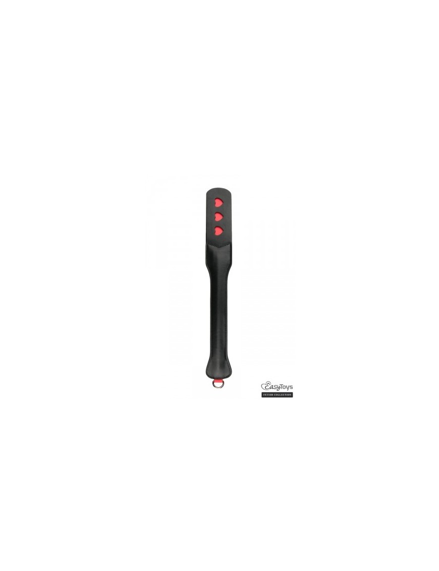 Paddle cuir 3 coeurs - Easytoys Fetish Collection