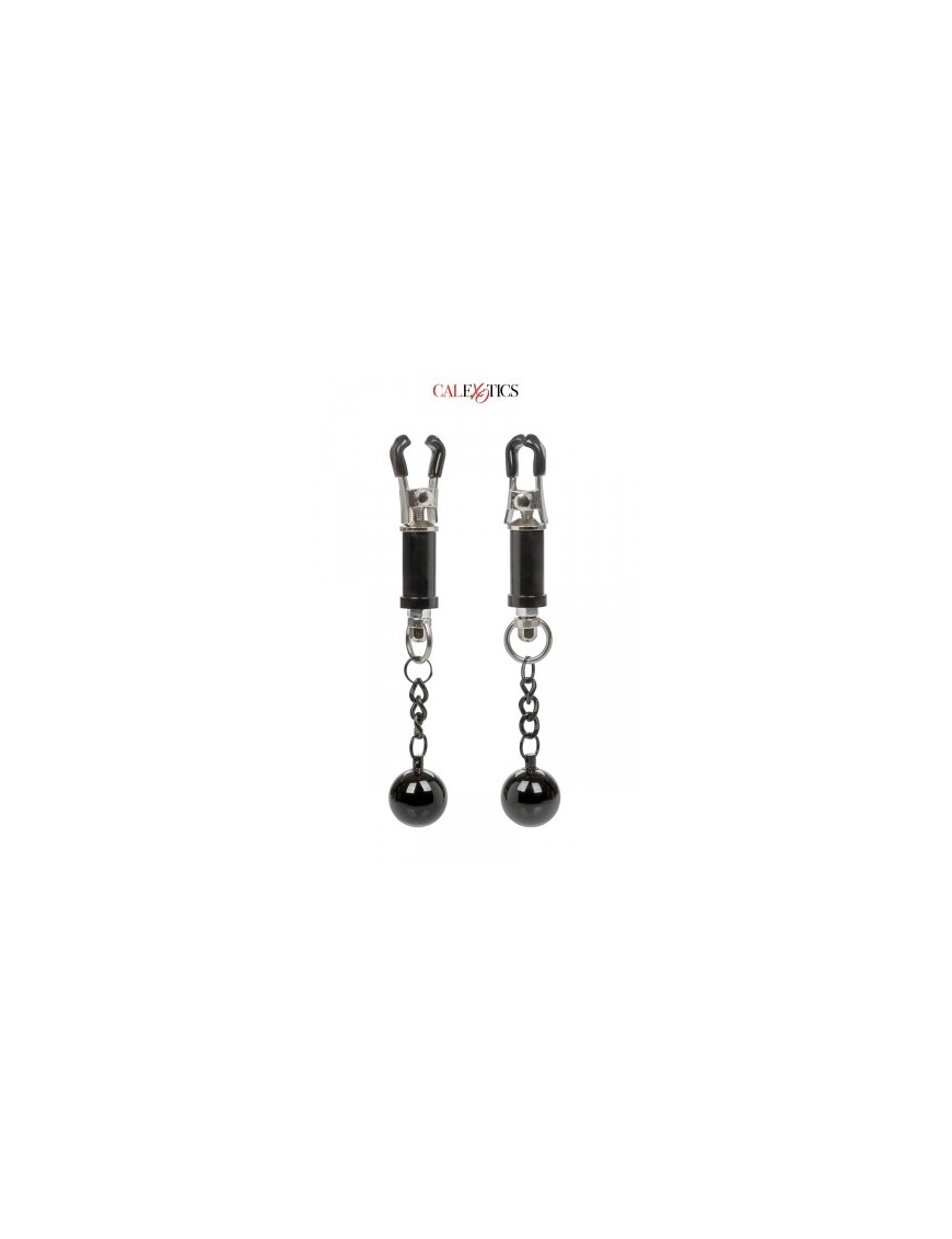 Pinces à tétons  avec poids - Calexotics