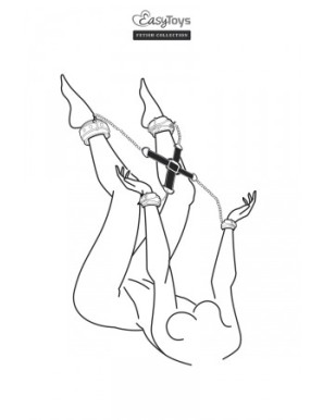 Croix en cuir Hog Tie - Easytoys Fetish Collection