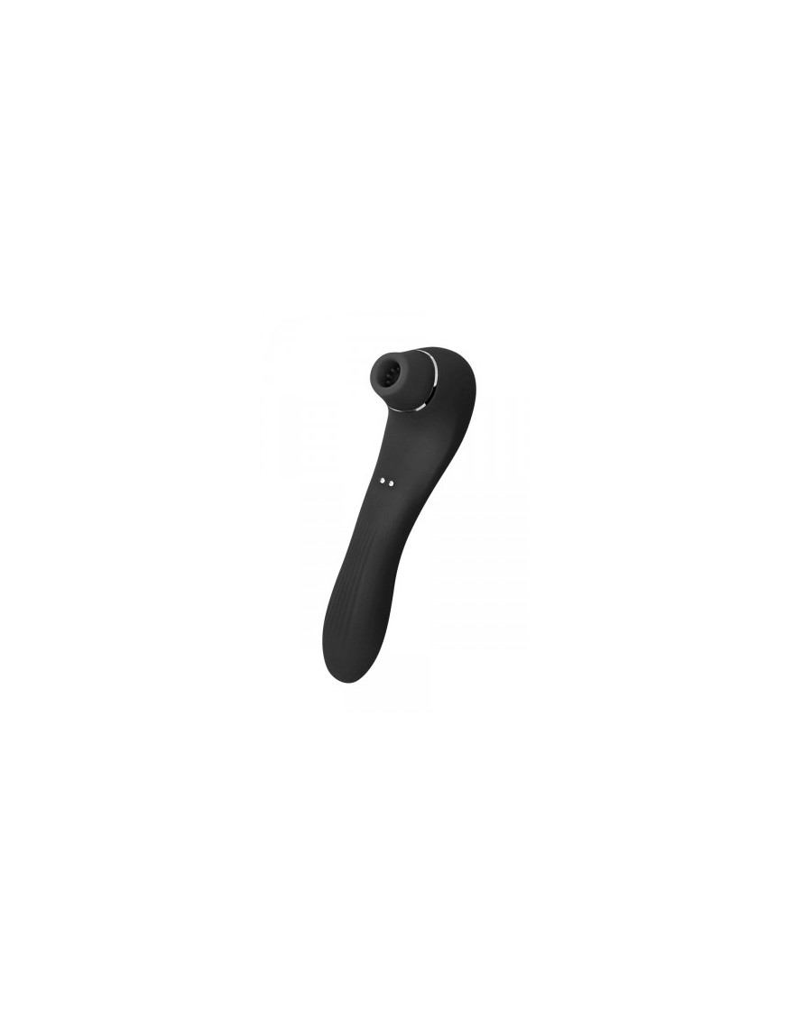 Stimulateur clitoridien Smooch noir - Wooomy