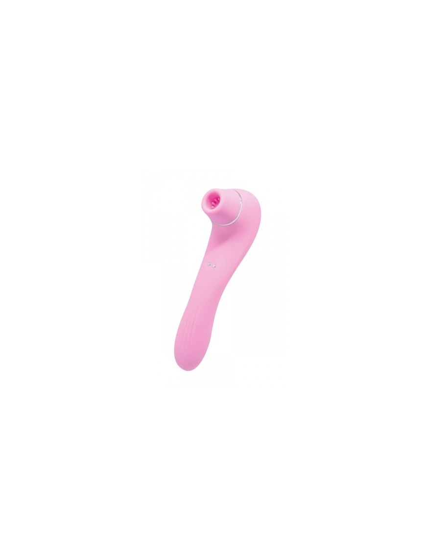 Stimulateur clitoridien Smooch rose - Wooomy