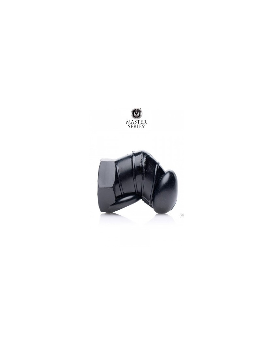 Cage de chasteté restrictive noire - Master Series