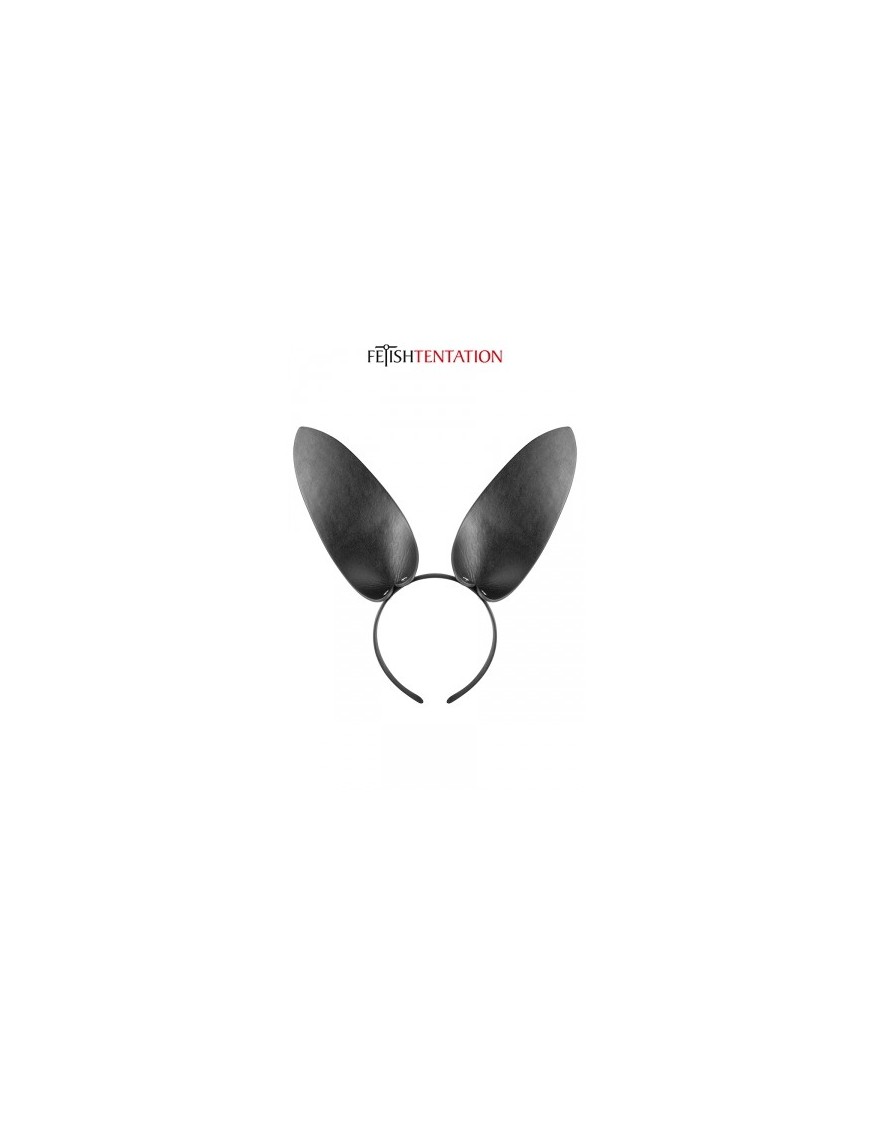 Oreilles de lapin en simili cuir - Fetish Tentation