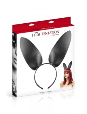 Oreilles de lapin en simili cuir - Fetish Tentation